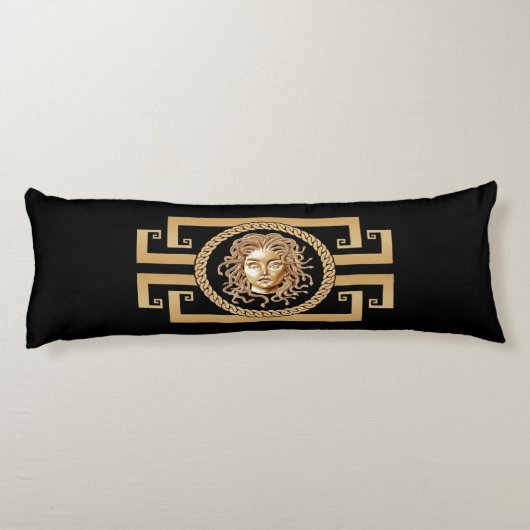 Luxury Medusa Gold Body Pillow Lichaamskussen (Achterkant)