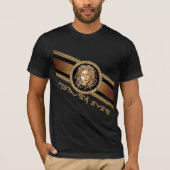 Luxury Medusa Gold T-shirt (Voorkant)