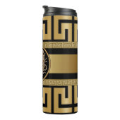 Luxury Medusa Gold Thermosbeker (Geroteerd rechts)