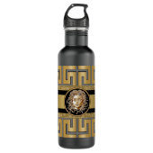 Luxury Medusa Gold Waterfles (Voorkant)