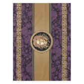 Luxury Medusa Marble & Gold Tablecloth Tafelkleed (Voorkant)