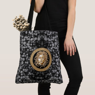 Luxury Medusa Medalion Tote Bag