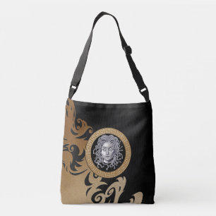 Luxury Medusa Medallion, Cross Body Bag Crossbody Tas