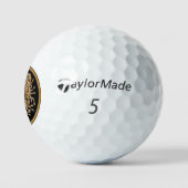 Luxury Medusa Medallion Gold Golfballen (Logo)