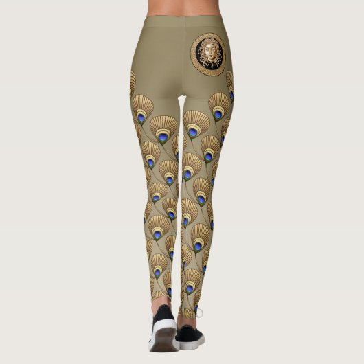 Luxury Medusa Medallion Leggings (Achterkant)