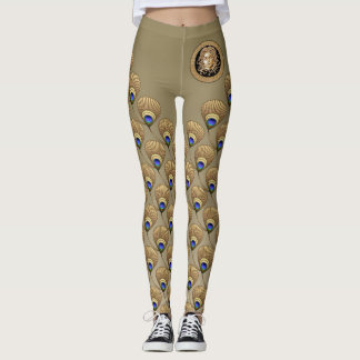 Luxury Medusa Medallion Leggings