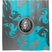 Luxury Medusa Shower Curtain Douchegordijn (Voorkant)