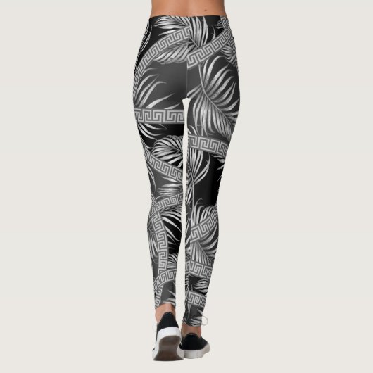 Luxury Medusa Silver Leggings (Achterkant)