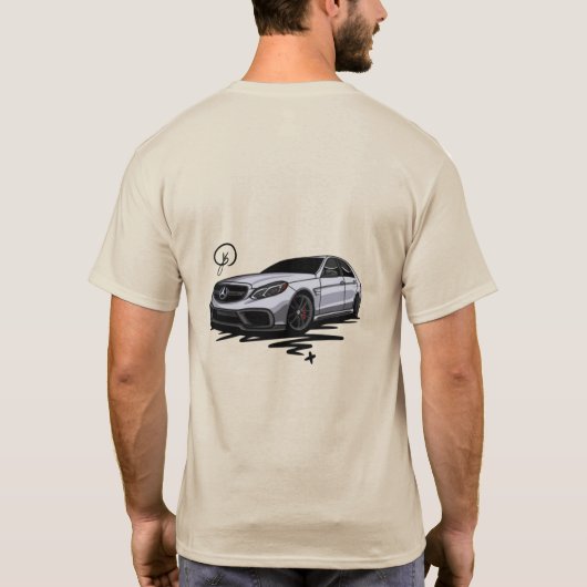 Luxury Mercedes-Benz Tee | Sport Car Design T-shirt (Achterkant)