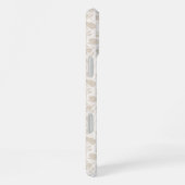 Luxury Minimal Botanical Pattern iPhone Hoesje (Rechterkant)