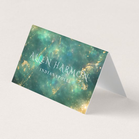 Luxury Minimal Custom Family Name | 5-Minute Edit Visitekaartje (Voorkant)