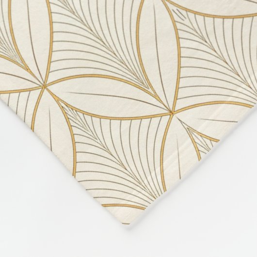 Luxury Minimal Geometric Seamless Pattern Fleece Deken (Hoek)