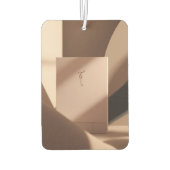 Luxury Minimalist Car Air Freshener – Modern Neutr Luchtverfrisser (Achterkant)