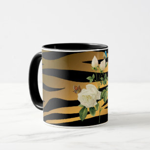Luxury Modern Black Gold Roos Tigar Mok