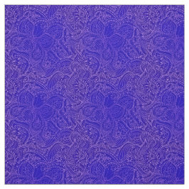 Luxury Modern Blue Natural Floral Butterfly Stof