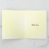 Luxury modern chic Birthday Granddaughter Kaart (Binnen)