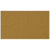Luxury Modern Elegant Glitter Gold Heart Tafelkleed (Voorkant (Horizontaal))