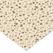 Luxury Modern Elegant Love Gold Heart Lange Tafelloper (Hoek)