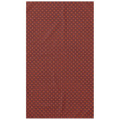 Luxury Modern Elegant Love Red Gold Heart Tafelkleed (Voorkant)