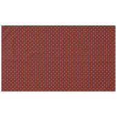 Luxury Modern Elegant Love Red Gold Heart Tafelkleed (Voorkant (Horizontaal))