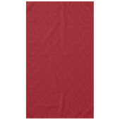 Luxury Modern Elegant Love Red Heart Tafelkleed (Voorkant)