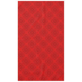 Luxury Modern Elegant Red Heart Tafelkleed (Voorkant)