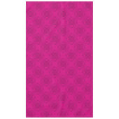 Luxury Modern Elegant Roze Heart Tafelkleed (Voorkant)