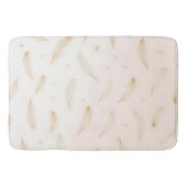 Luxury Modern Feathers Boho Collection Badmat (Voorkant)