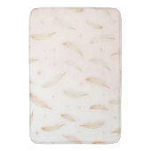 Luxury Modern Feathers Boho Collection Badmat (Voorkant Verticaal)