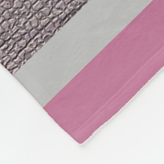 Luxury Modern  Floral Cake Fleece Deken (Hoek)