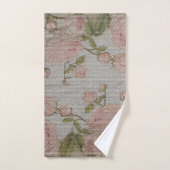 Luxury modern  Floral Roos Bad Handdoek (Handdoek)