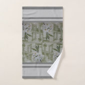 Luxury modern  Floral Roos Bad Handdoek (Handdoek)