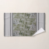 Luxury modern  Floral Roos Bad Handdoek (Handdoek)