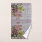 Luxury modern  Floral Roos Bad Handdoek (Handdoek)