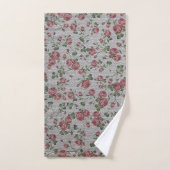 Luxury modern  Floral Roos Bad Handdoek (Handdoek)