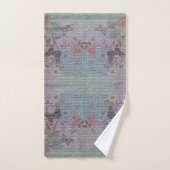Luxury modern  Floral Roos Bad Handdoek (Handdoek)
