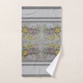Luxury modern  Floral Roos Bad Handdoek (Handdoek)