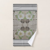 Luxury modern  Floral Roos Bad Handdoek (Handdoek)