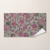 Luxury modern  Floral Roos Bad Handdoek (Handdoek)