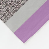 Luxury modern  Floral Roos Fleece Deken (Hoek)