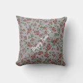 Luxury modern  Floral Roos Kussen (Voorkant)