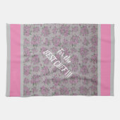 Luxury modern  Floral Roos Theedoek (Horizontaal)