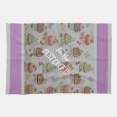 Luxury modern  Floral Roos Theedoek (Horizontaal)