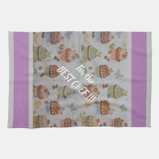 Luxury modern  Floral Roos Theedoek (Horizontaal)