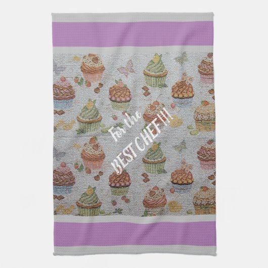 Luxury modern  Floral Roos Theedoek (Verticaal)