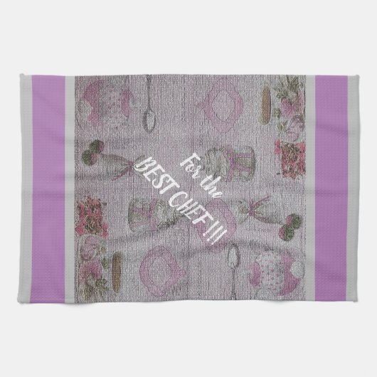 Luxury modern Floral Roos Theedoek (Horizontaal)