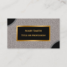 Luxury Modern Gold Silver