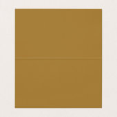 Luxury Modern Gold Tiger voegt Jouw tekst toe Visitekaartje (Binnenkant ongevouwen)