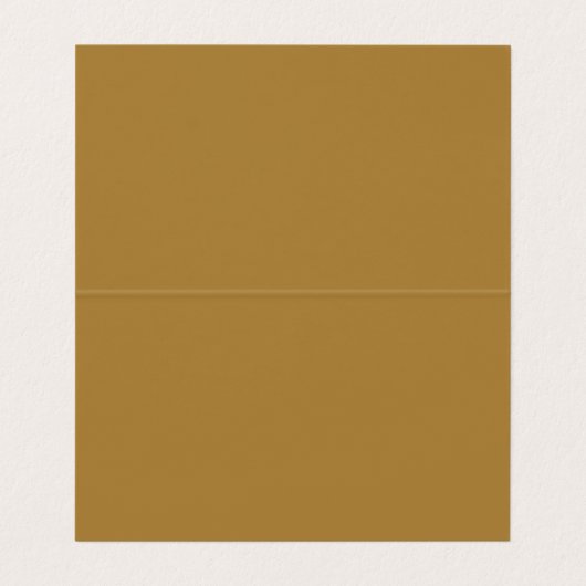 Luxury Modern Gold Tiger voegt Jouw tekst toe Visitekaartje (Binnenkant ongevouwen)