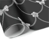 Luxury Modern Natural Floral Butterfly Cadeaupapier (Rol Hoek)